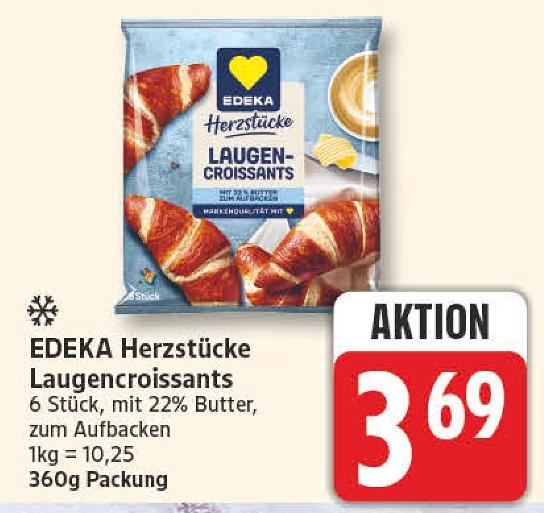 Laugencroissants von EDEKA Herzstücke im aktuellen EDEKA Prospekt